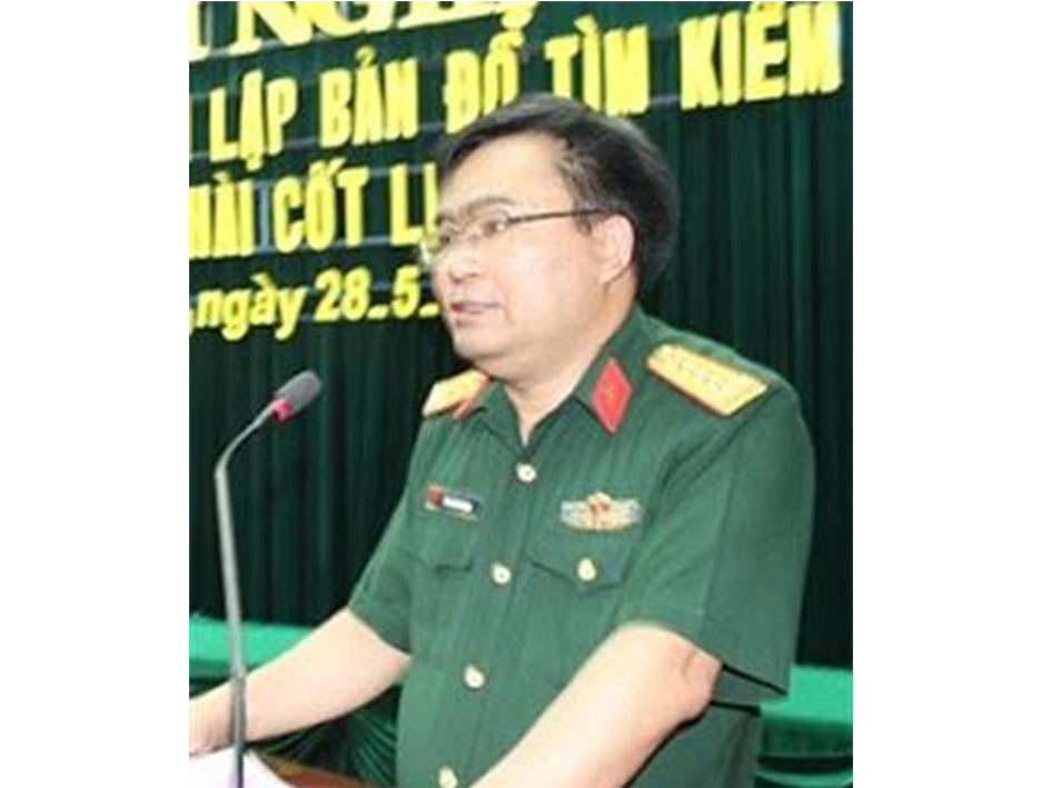 Đại tá, Tiến sĩ Hoàng Minh Ngọc - Cục trưởng Cục bản đồ - Bộ tổng tham mưu